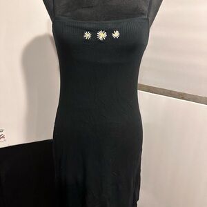 Black spaghetti strap dress super cute